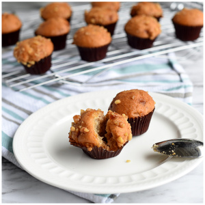 Banana Nut Mini Muffins