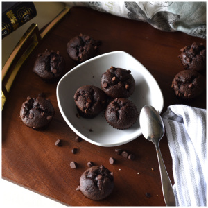 Chocolate Sin Mini Muffins