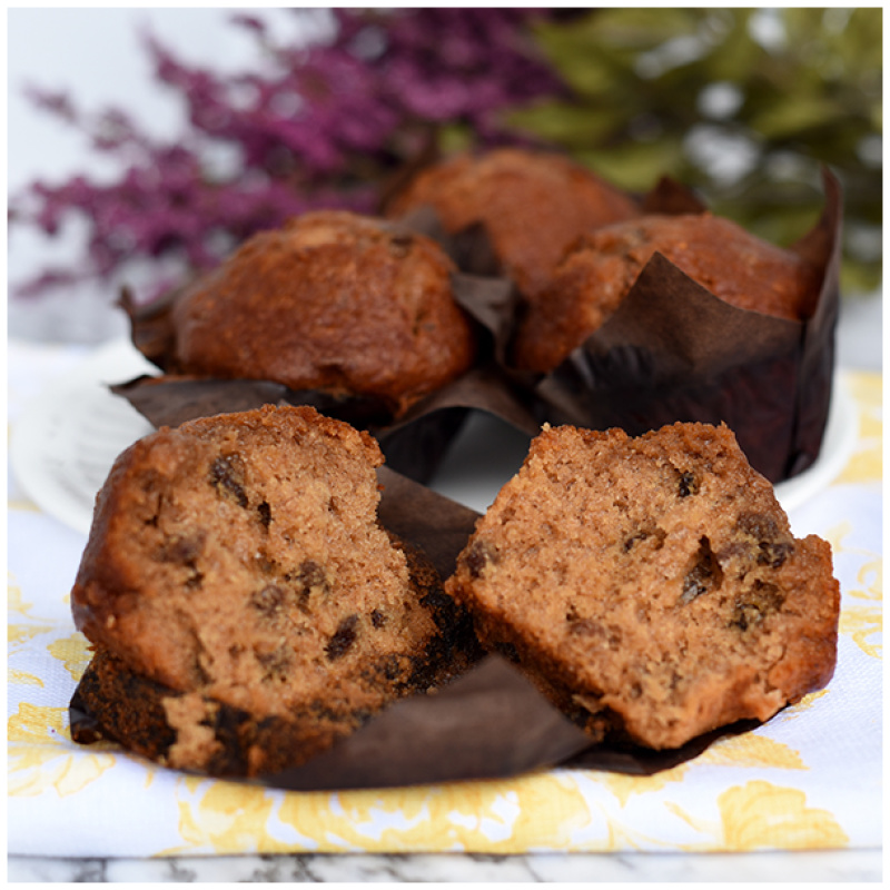 Honey Raisin Large Muffins