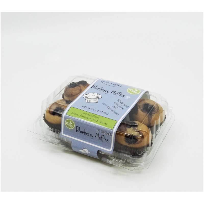 Vegan Blueberry Mini Muffins - Image 3