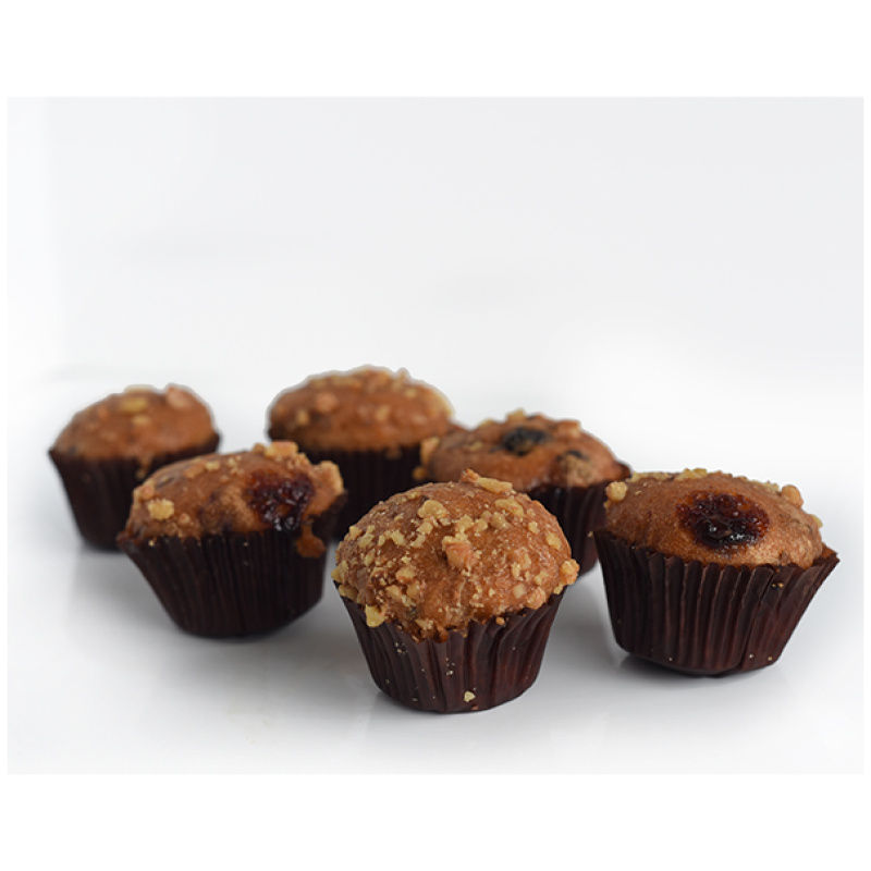 Vegan Morning Power Fruit Mini Muffins
