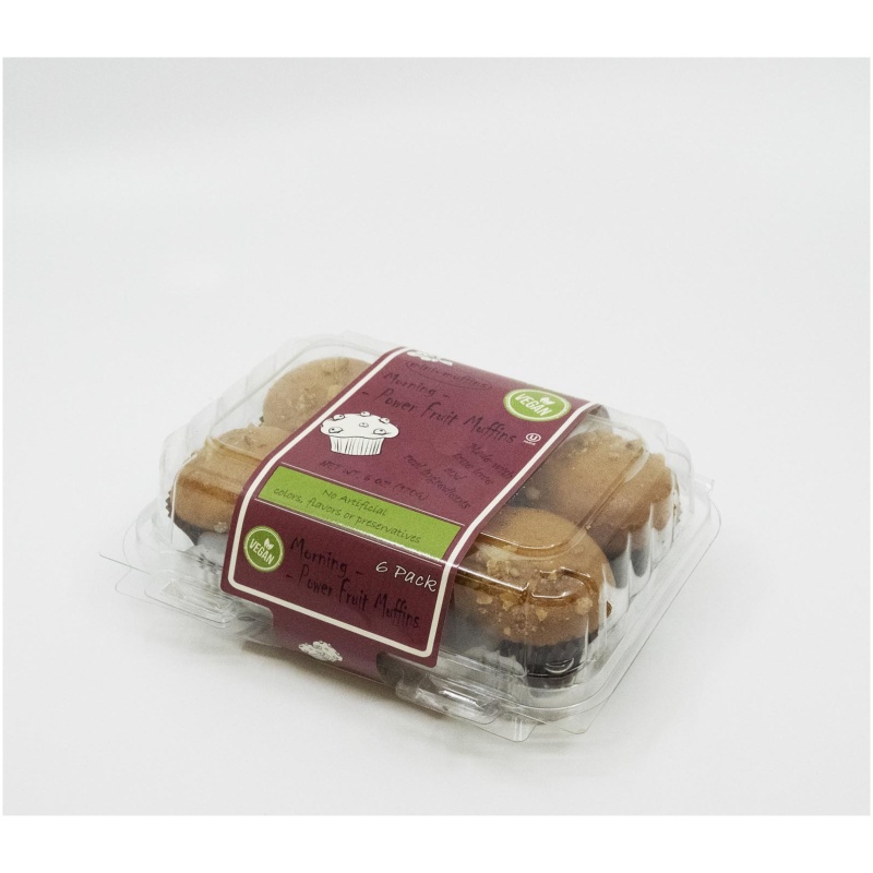 Vegan Morning Power Fruit Mini Muffins