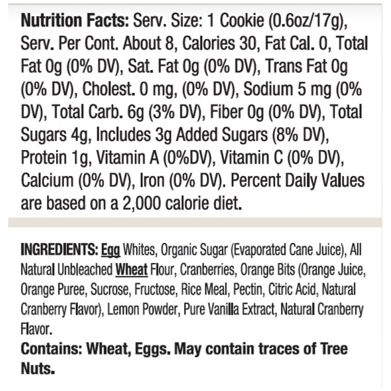 Cranberry Orange Fat-Free Biscotti - Image 4