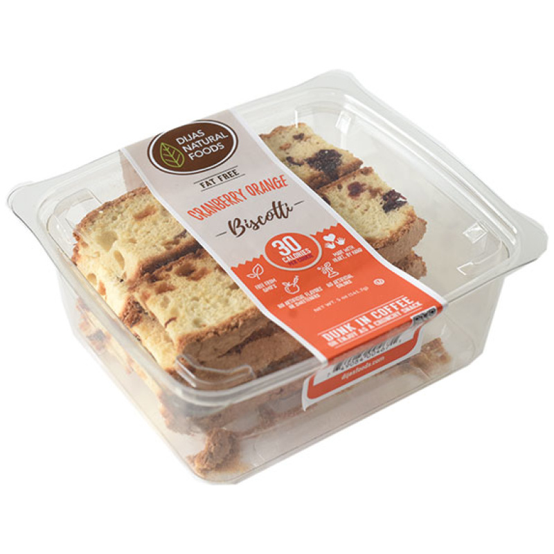 Cranberry Orange, biscotti, fat free, low calorie, weight watchers, snacks