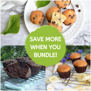 Banana Chocolate Vegan Mini Muffin Bundle