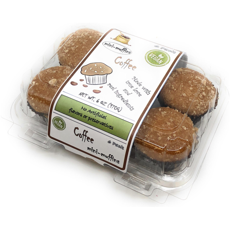 Vegan Coffee Mini Muffins