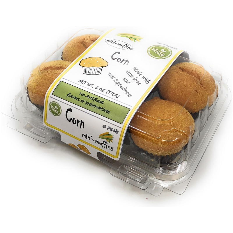 Vegan Corn Mini Muffins