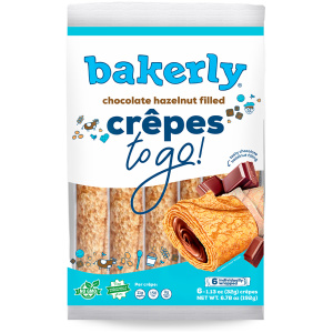 Chocolate Hazelnut Filled Crêpes To-Go!