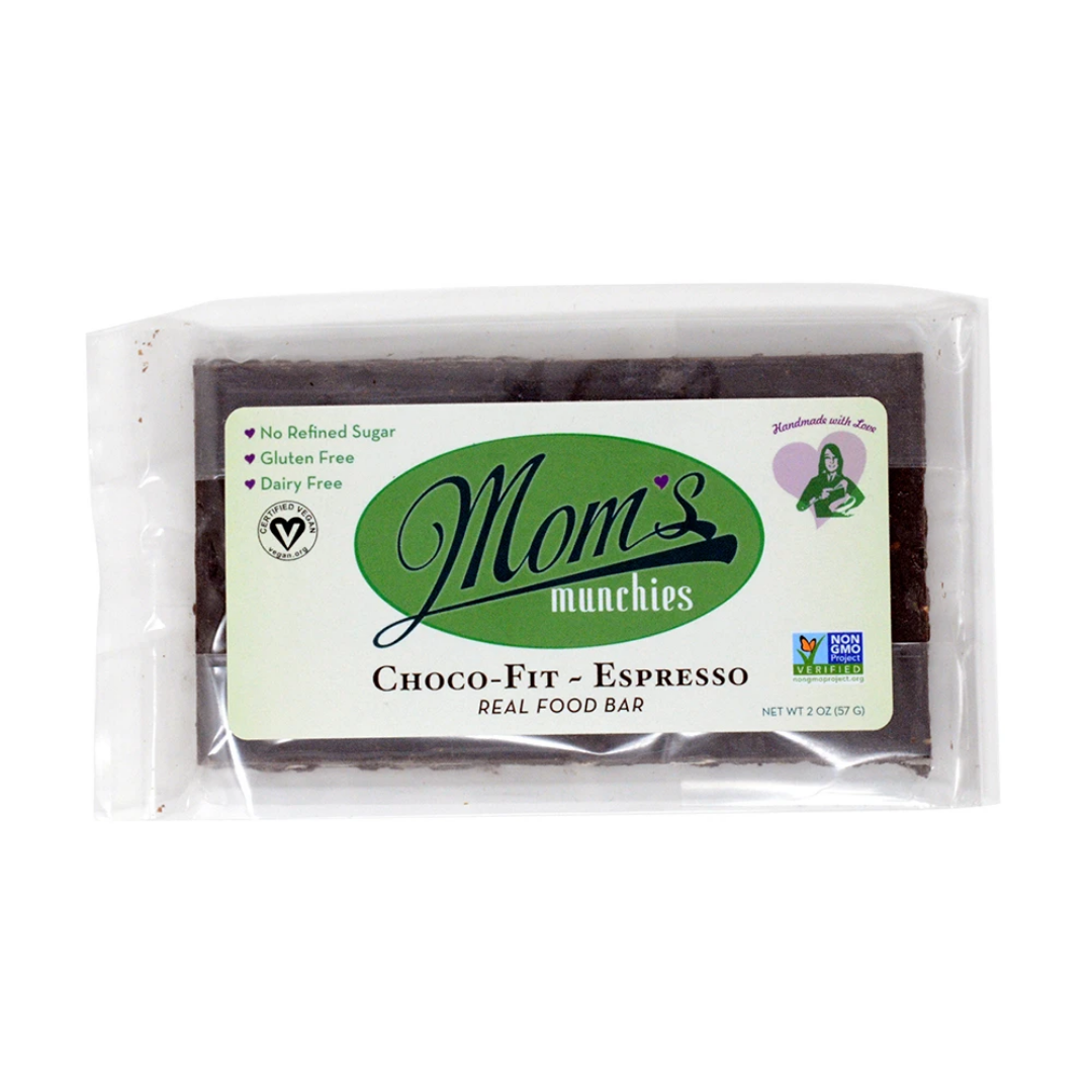 Mom's Choco-Fit Espresso Bar - DIJAS Natural Foods