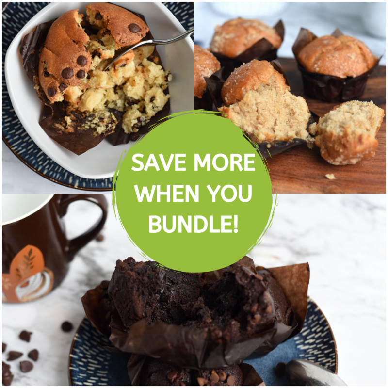 Cocoa and Coffee Bundle Large Muffins