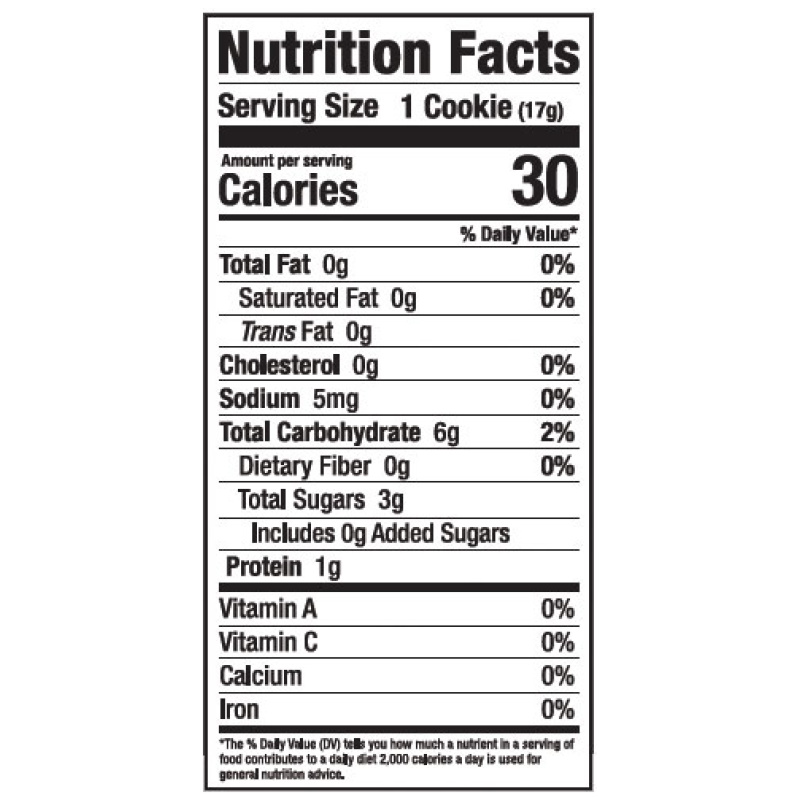 Chocolate Almond Fat-Free Biscotti Tub - Image 4