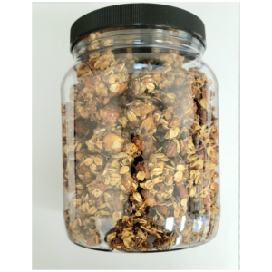 DIJAS Natural Foods is proud to present the first of it's kind Biscotti Infused Granola!