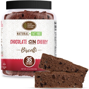 Chocolate Sin Cherry Fat-Free Biscotti Tub❤️